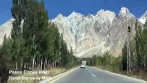 Beautiful Karakoram Highway, Passu Cones KKH Gilgit-Baltistan, Pakistan
