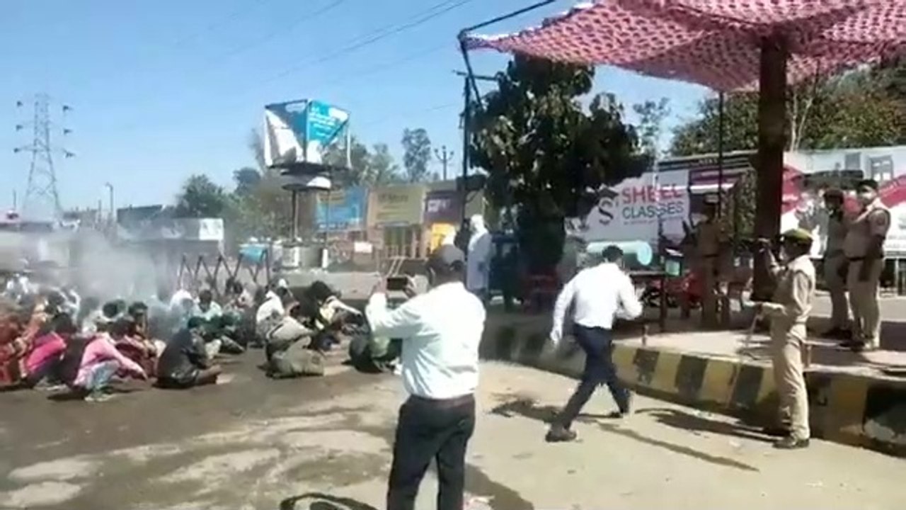 Lockdown and police