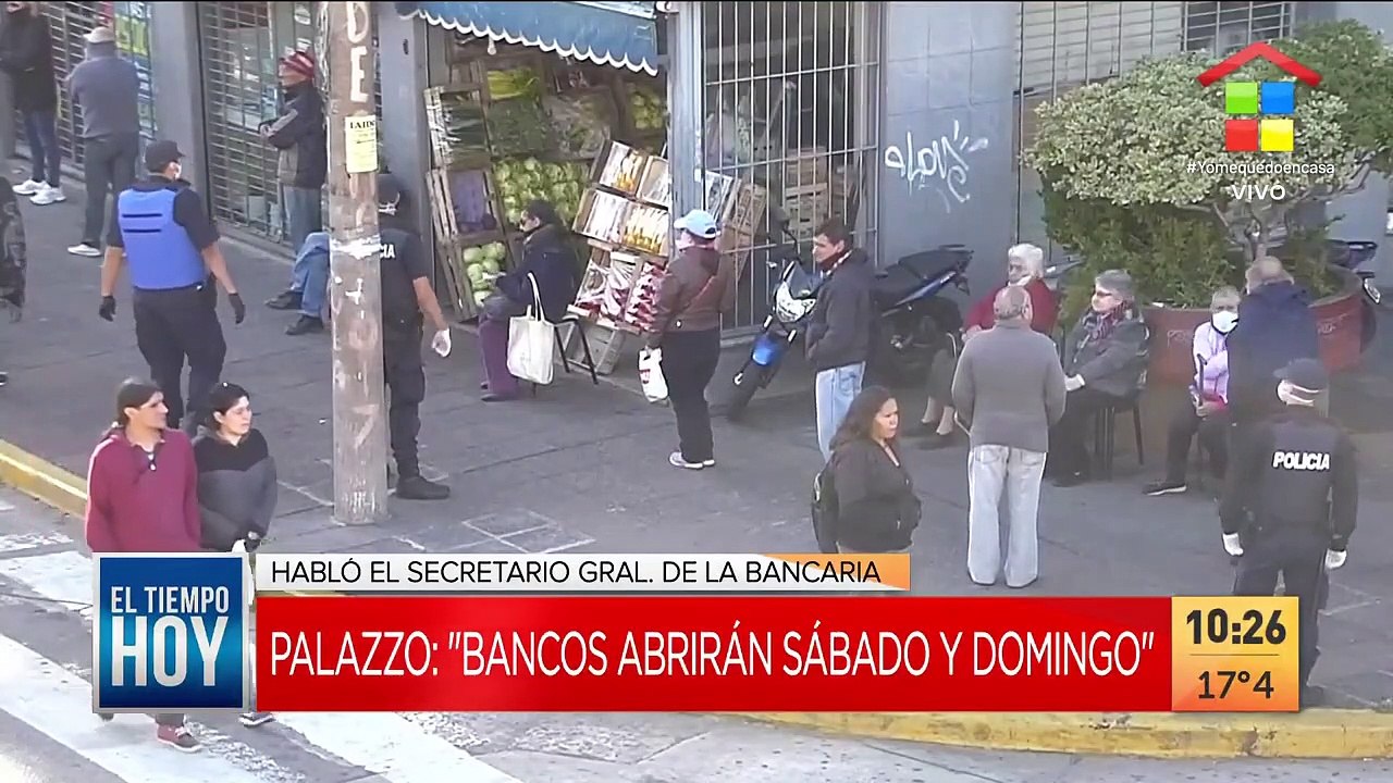 Los bancos abrirán sábado y domingo para jubilados