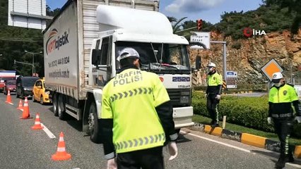 Marmaris'in tüm giriş noktaları kontrol altında