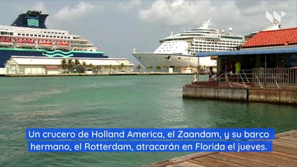 Autorizan desembarco de crucero con enfermos en Florida