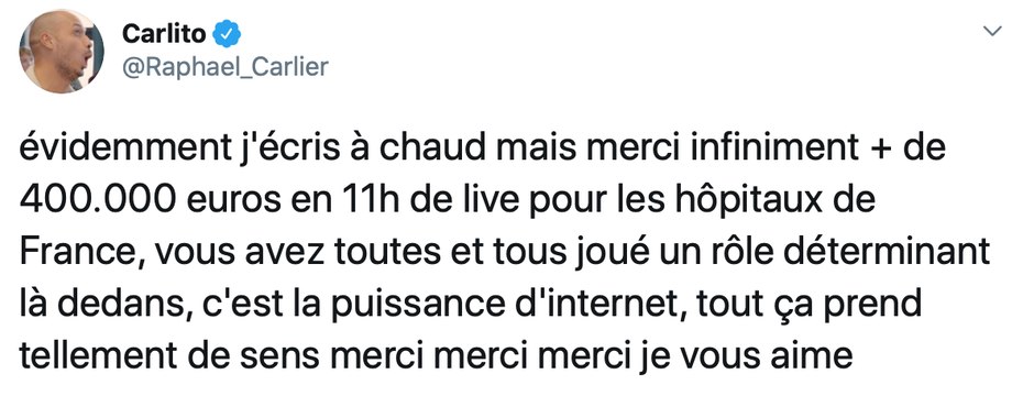 Les youtubeurs Mcfly et Carlito récoltent 400 000 € de dons pour le personnel soignant !
