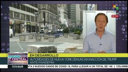 Profunda crisis enfrenta EEUU como consecuencia del COVID-19