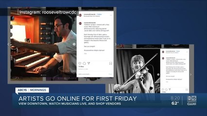 Local artists go online for First Friday 2