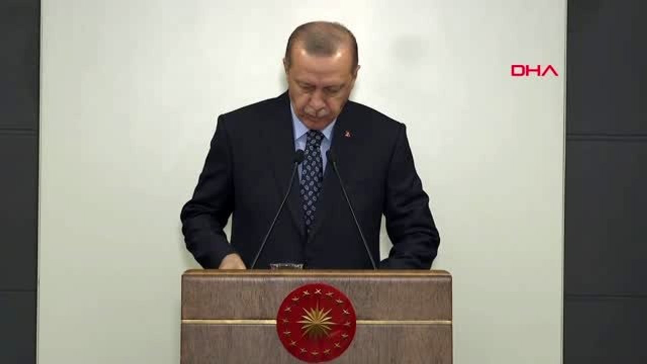 CUMHURBAŞKANI ERDOĞAN ALINAN YENİ TEDBİR KARARLARINI AÇIKLADI