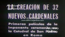 Pope Pius XII raises 32 new cardinals at the Vatican 1946