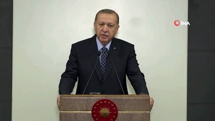Cumhurbaşkanı Erdoğan: "Bu gece itibariyle ülkemizin 30 büyük şehrimiz ile Zonguldak ilimizi...