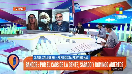 Bancos: por el caos de la gente, sábado y domingo abiertos