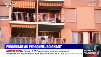  les Français applaudissent les personnels mobilisés