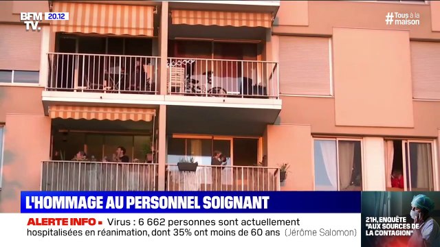 les Français applaudissent les personnels mobilisés