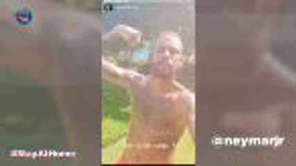 PSG stars share lockdown home videos