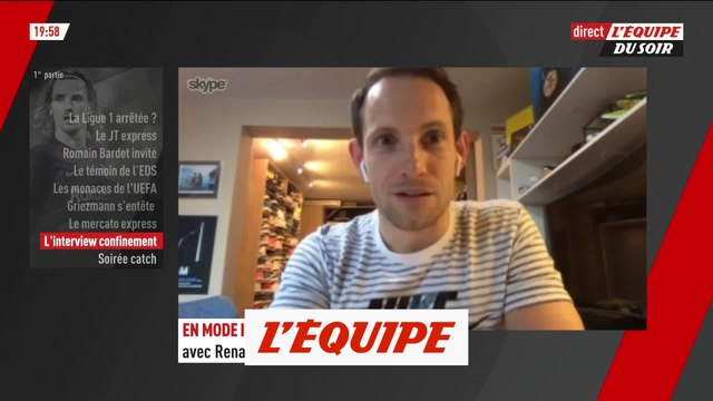 Lavillenie en monde Interview Confinement - Athlétisme - Coronavirus