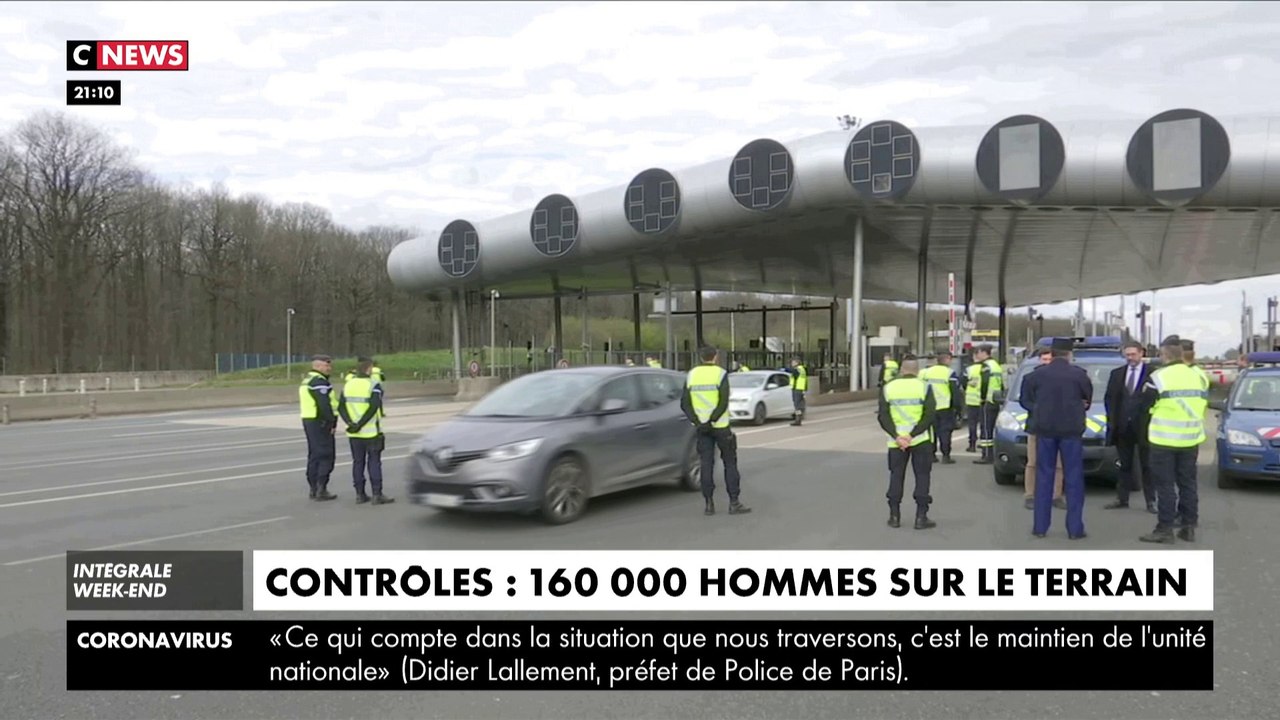 Confinement : 160 000 hommes sur le terrain