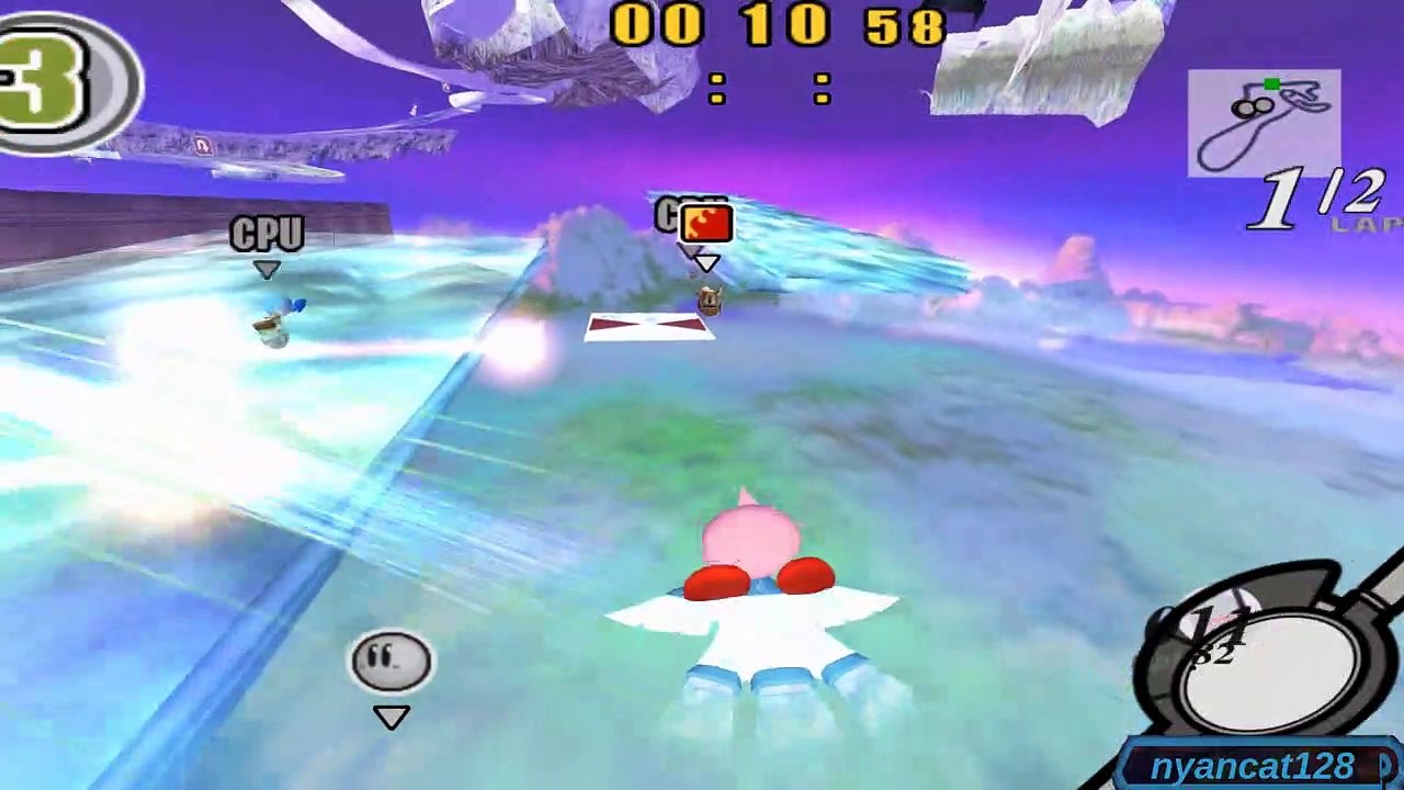 Kirby Air Ride: All Tracks (Misplaced Map Objects)