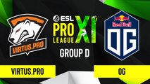 CSGO - Virtus.pro vs. OG [Dust2] Map 1 - ESL Pro League Season 11 - Group D