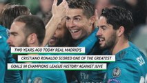 Ronaldo scores stunning Champions League bicycle kick against Juve