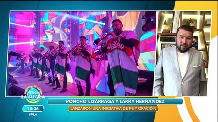 Larry Hernández se pone nervioso en plena videollamada al hablar de Thalía.  | Venga La Alegría