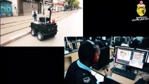 روبوت شرطي لحثّ التونسيين على احترام الحجر الصحي العام