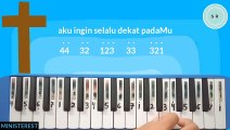 NOT PIANIKA LAGU UJILAH AKU TUHAN [JCLF] | LAGU ROHANI