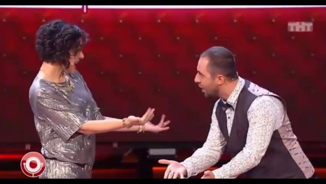 Андрей Скороход, Демис Карибидис и Марина Кравец - Номер без диалогов, но с эмоциями