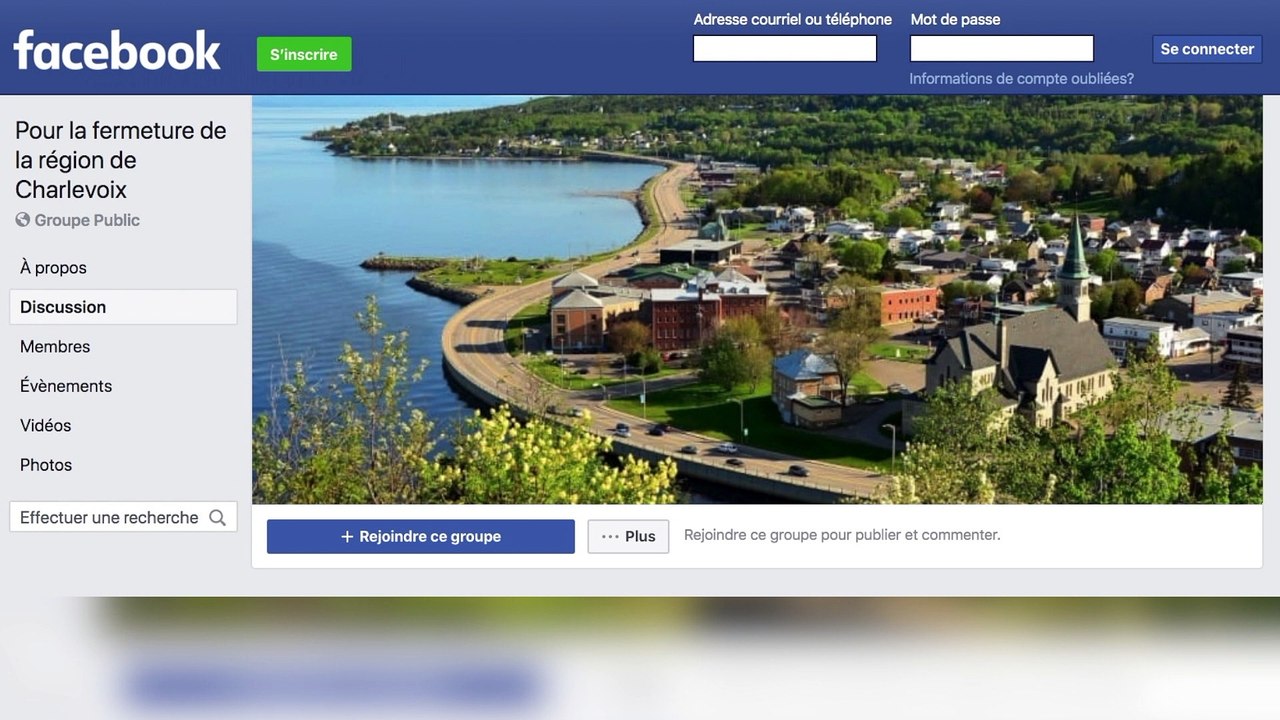 Mobilisaation dans Charlevoix