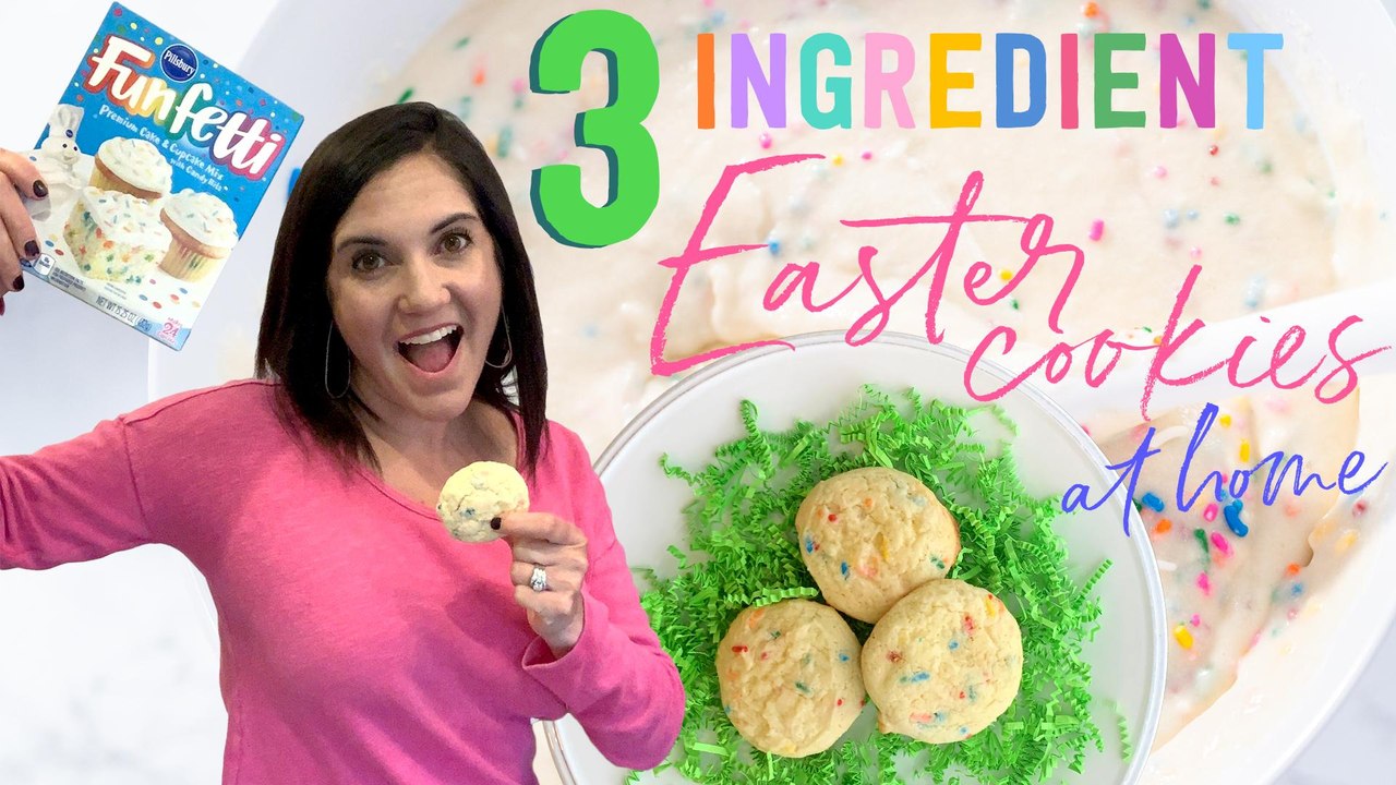 How to Make 3-Ingredient Easter Cookies