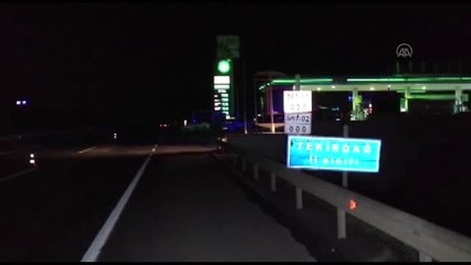 Tekirdağ'a araç giriş çıkışı durduruldu