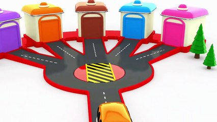 Edy Play Toys - Learn Colors With Street Vehicles Parking  Educational Videos For Children