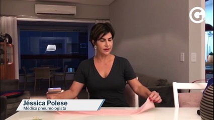 Como faz: máscara caseira