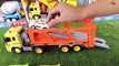 Kids Toy Videos US - Toy UNBOXING Construction Vehicles toys for kids - MB Excavator Dump Truck Cement Mixer Loader