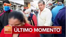 Largas colas en Corrientes para que cobren los jubilados y AUH