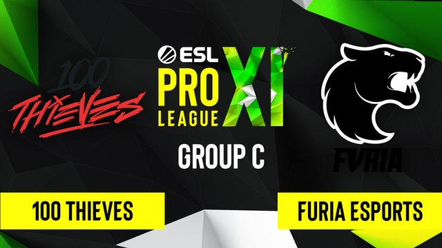 CSGO - FURIA Esports vs. 100 Thieves [Vertigo] Map 2 - ESL Pro League Season 11 - Group C