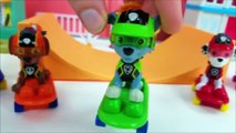 Kids Toy Videos US - Paw Patrol Mighty Pups vs Romeo Wrong Color Video for Kids!
