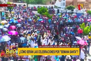 Estado de emergencia: ¿cómo se harán las celebraciones en Semana Santa?