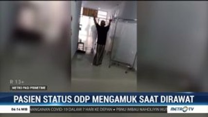 Pasien ODP Covid-19 di Sulsel Mengamuk saat Dirawat