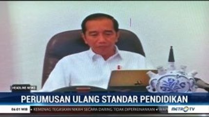 Presiden Minta Sistem Pendidikan RI Diperbaiki