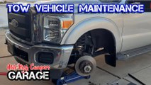 F250 FRONT BRAKE REPLACEMENT | F 250 FRONT BRAKES | HOW TO CHANGE PADS & ROTORS 2013 2014 2015 2016