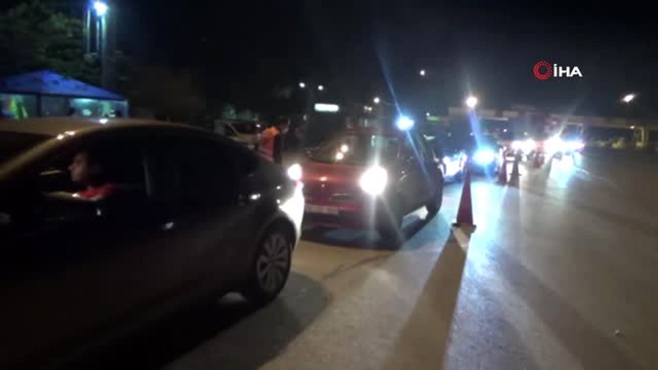 Aydın'a giriş ve çıkışlar durduruldu