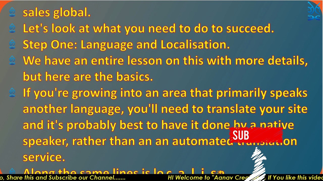 Helping customers abroad buy your products | Class 104 | Digital Marketing |   @Aanav Creations   @Technical Maanav