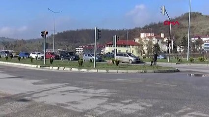 Samsun'da araçların giriş çıkışı kontrol altına alındı