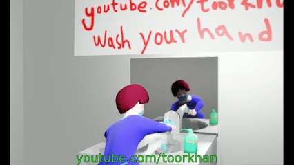 Wash Your Hands, Stay Home, Stay Safe, Wear Mask, Covid19, Coronavirus, 3d Animation, Toorkhan - dailymotion