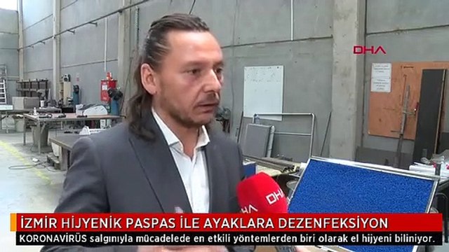 İZMİR HİJYENİK PASPAS İLE AYAKLARA DEZENFEKSİYON