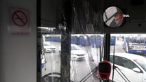 Ankara'da otobüs şoförlerine korona virüs önlemi