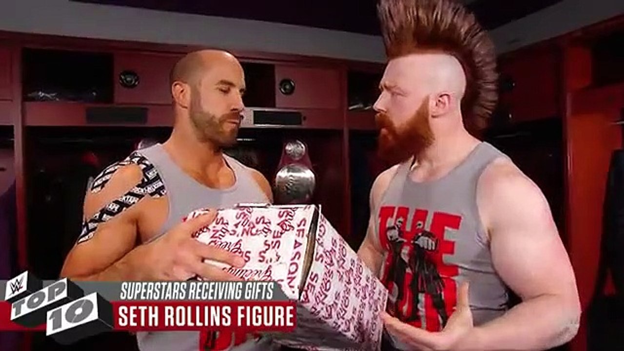Superstars receiving gifts_ WWE Top 10_