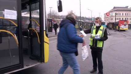 Otobüslerde zorunlu maske uygulaması