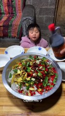 Good Father Cooking for His Family Eating and Delicious Video new 2020