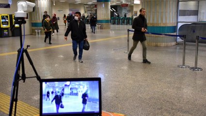 İBB istasyonlara termal kamera yerleştirdi, ateşi yüksek çıkanlar araçlara alınmıyor