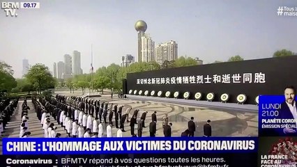 "Ils enterrent des Pokémon" un journaliste de BFM dérape au moment de la cérémonie chinoise en hommage aux victimes du Coronavirus.