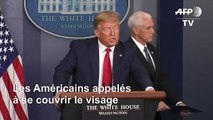 Coronavirus: les Américains appelés à se couvrir le visage à l'extérieur