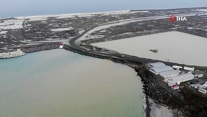 Rize-Artvin Havalimanı inşaatı hız kesmeden devam ediyor